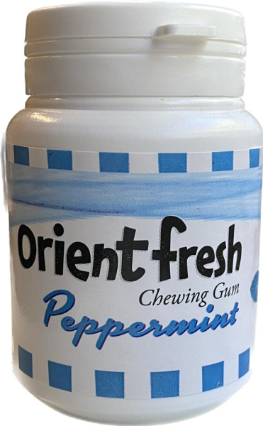 Orient fresh Peppermint žvýkačka s mátovou příchutí 60g