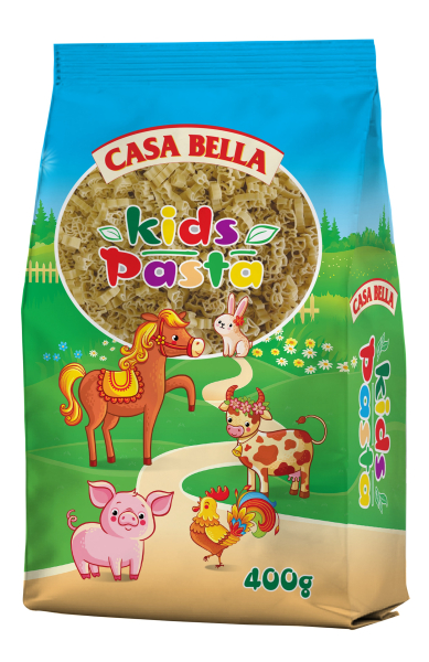 CASA BELLA Kids semolinové těstoviny 400g 