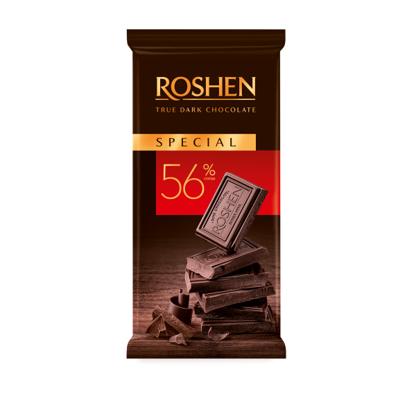 Roshen Hořká čokoláda 56% kakaa 85g