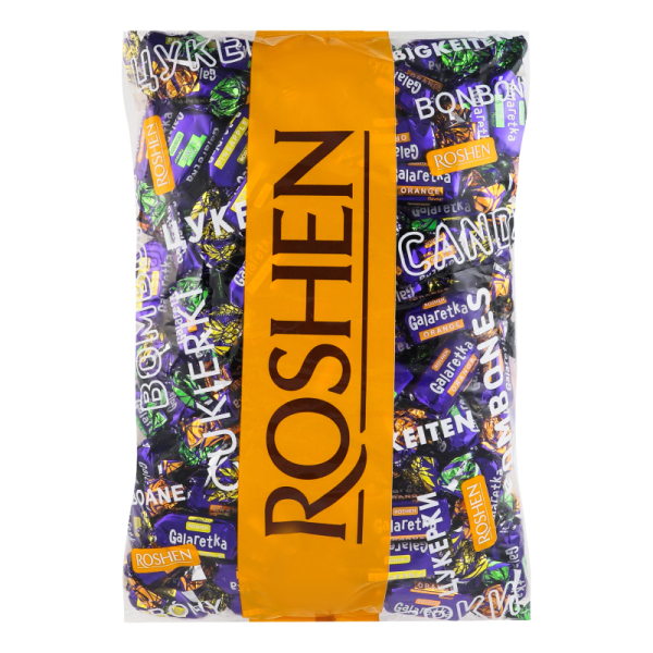 Galaretka Roshen želé bonbóny s ovocnou příchutí v čokoládě 2kg