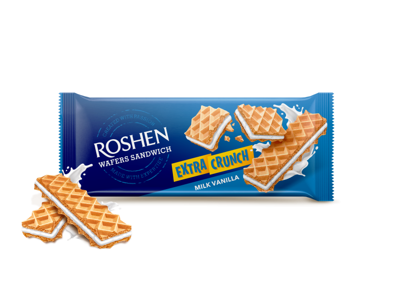 Roshen oplatky s vanilkovou náplní 142g