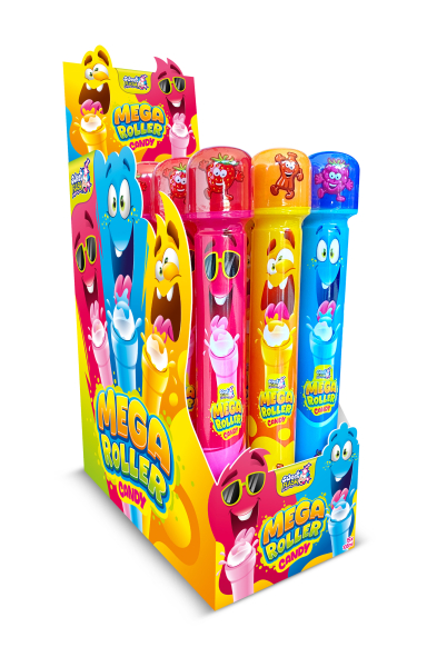 Sweet Flash Mega Roller Candy tekutá cukrovinka s ovocnou příchutí 105ml