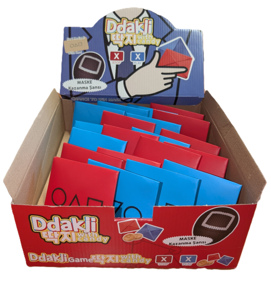 Ddakji s bonbónem s karamelovou příchut