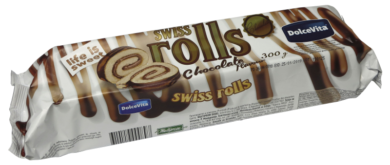 Výprodej - Dolce Vita roláda s čokoládovou příchutí 300g 