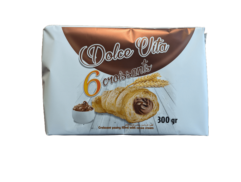 Výprodej - Dolce Vita Croissant multipack s čokoládovou náplní 300g