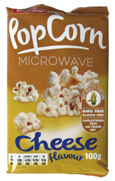 Popcorn do mikrovlnky sýrový 100g
