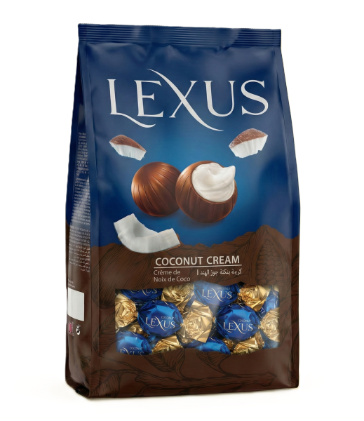 Lexus sáček 1kg kakaové bonbóny s kokosovou náplní 
