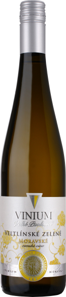 RC-Veltlínské zelené - víno bílé polosuché 0,75l; 12% alk., (L1431W34/202)