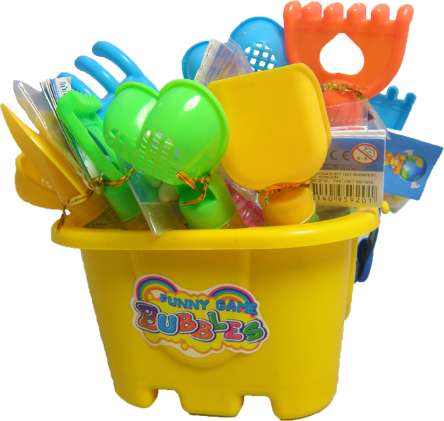 Bublifuk - hračka na písek s bonbóny 3g