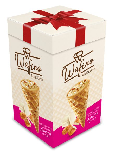 Wafino kornoutky 180g oplatka s mandlovou náplní 