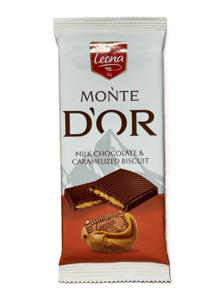 Leona Monte d´or se sušenkovou náplní 90g 