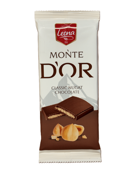 Leona Monte d´or s lískooříškovou náplní 90g 