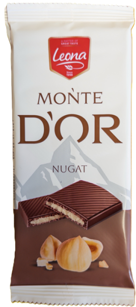 Leona Monte d´or s lískooříškovou náplní 90g 