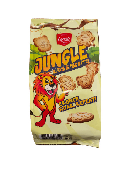 Leona JUNGLE KIDS čajové sušenky 200g