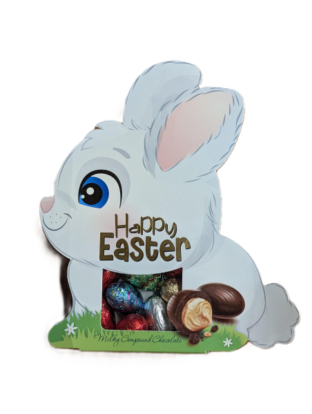 Happy Easter vajíčka z mléčné polevy s lískooříškovým krémem 120g