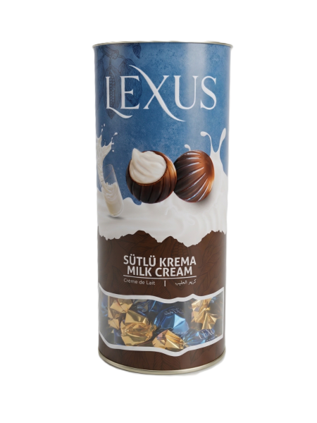 Lexus dóza 500g - kakaové bonbóny s mléčnou náplní