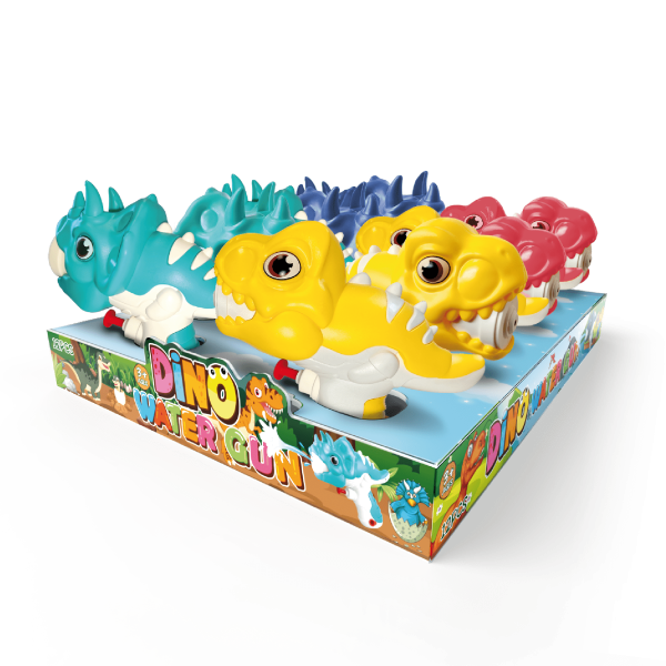 DINO vodní pistole ve tvaru dinosaura s komprimátem 5g 