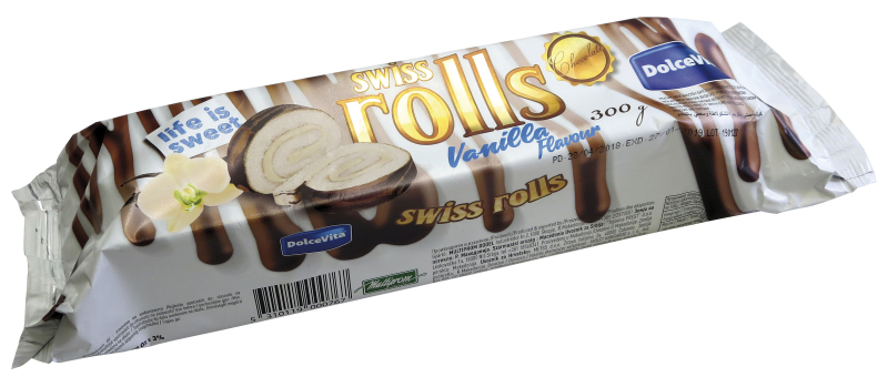 Výprodej - Dolce Vita roláda s vanilkovou příchutí 300g 