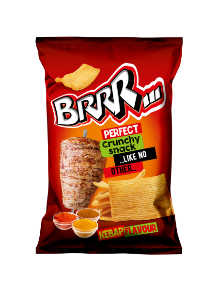 McRobin Brrr chipsy s příchutí kebab 30g