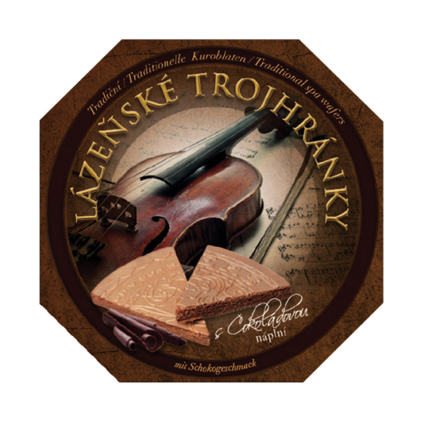 Oplatkové trojhránky čokoládové 180g