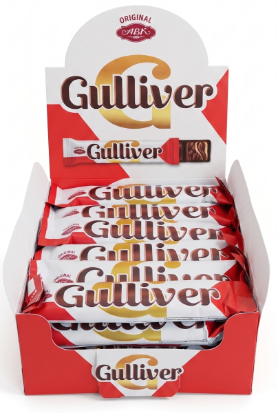 AVK Gulliver oplatková tyčinka s kakaovo-oříškovou náplní 25g