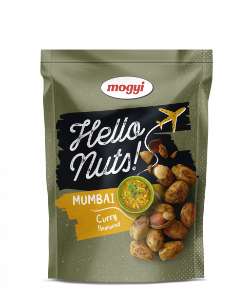 Hello Nuts  arašídy v těstíčku Mumbai s kari kořením 100g