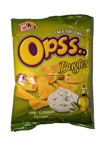 McRobin Opss chipsy s příchutí tzatziki 40g 
