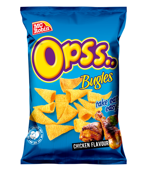 McRobin Opss chipsy s příchutí grilovaného kuřete 40g