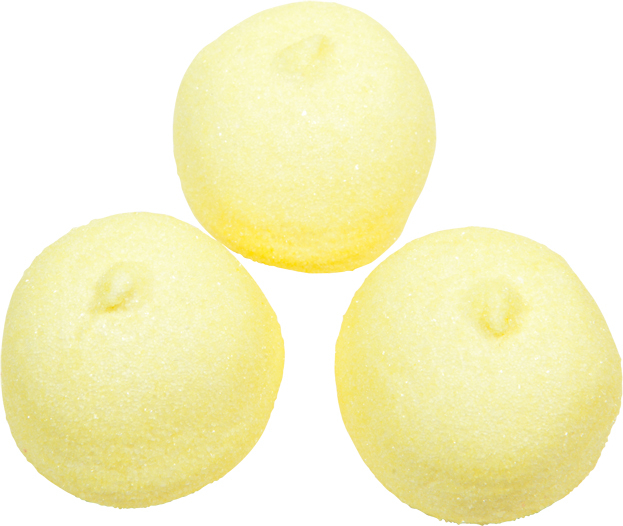 MELLOW MELLOW golfové míčky žluté 1kg