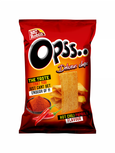 McRobin Opss chipsy s příchutí chilli 35g