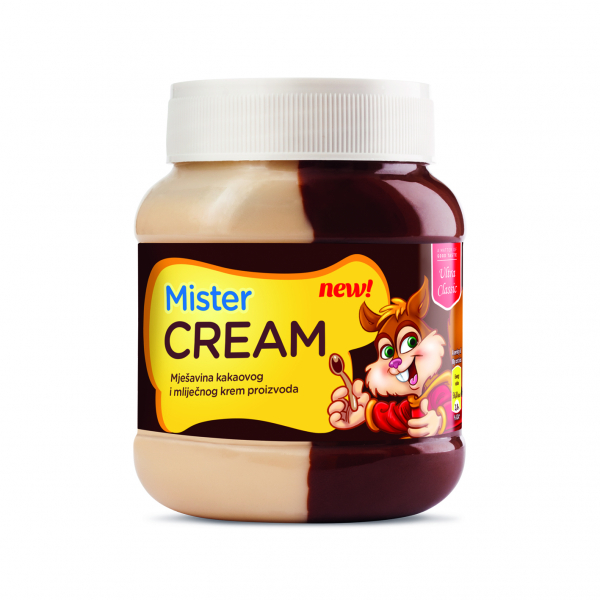 Cream Mister kakaovo-smetanová krémová  pochoutka 400g