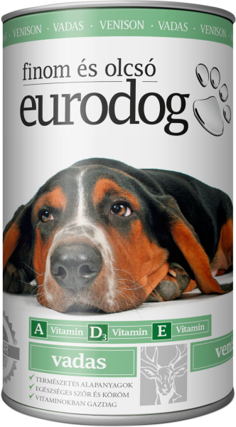 Eurodog zvěřinová konzerva 1240g