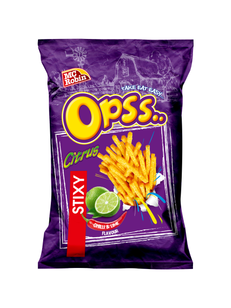 McRobin Opss hranolky s příchutí chilli a limetka 30g 