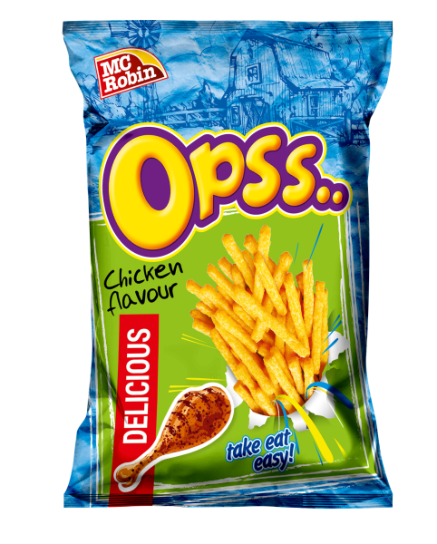 McRobin Opss hranolky s příchutí grilovaného kuřete 90g