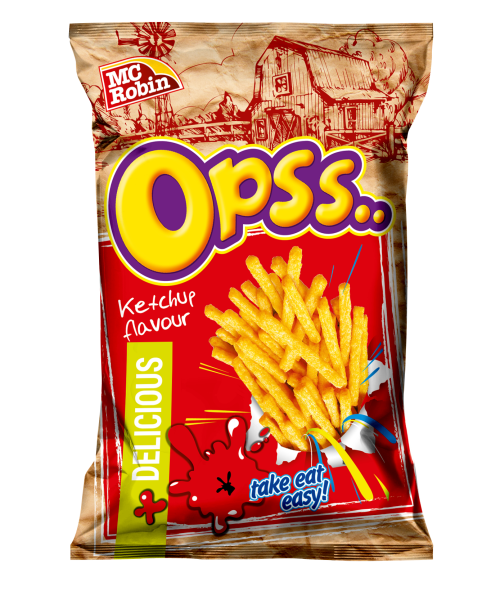 McRobin Opss hranolky s příchutí kečupu 90g